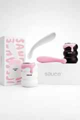 Honey Dip G-Spot Vibrator in Cream Blush and Midnight Blush